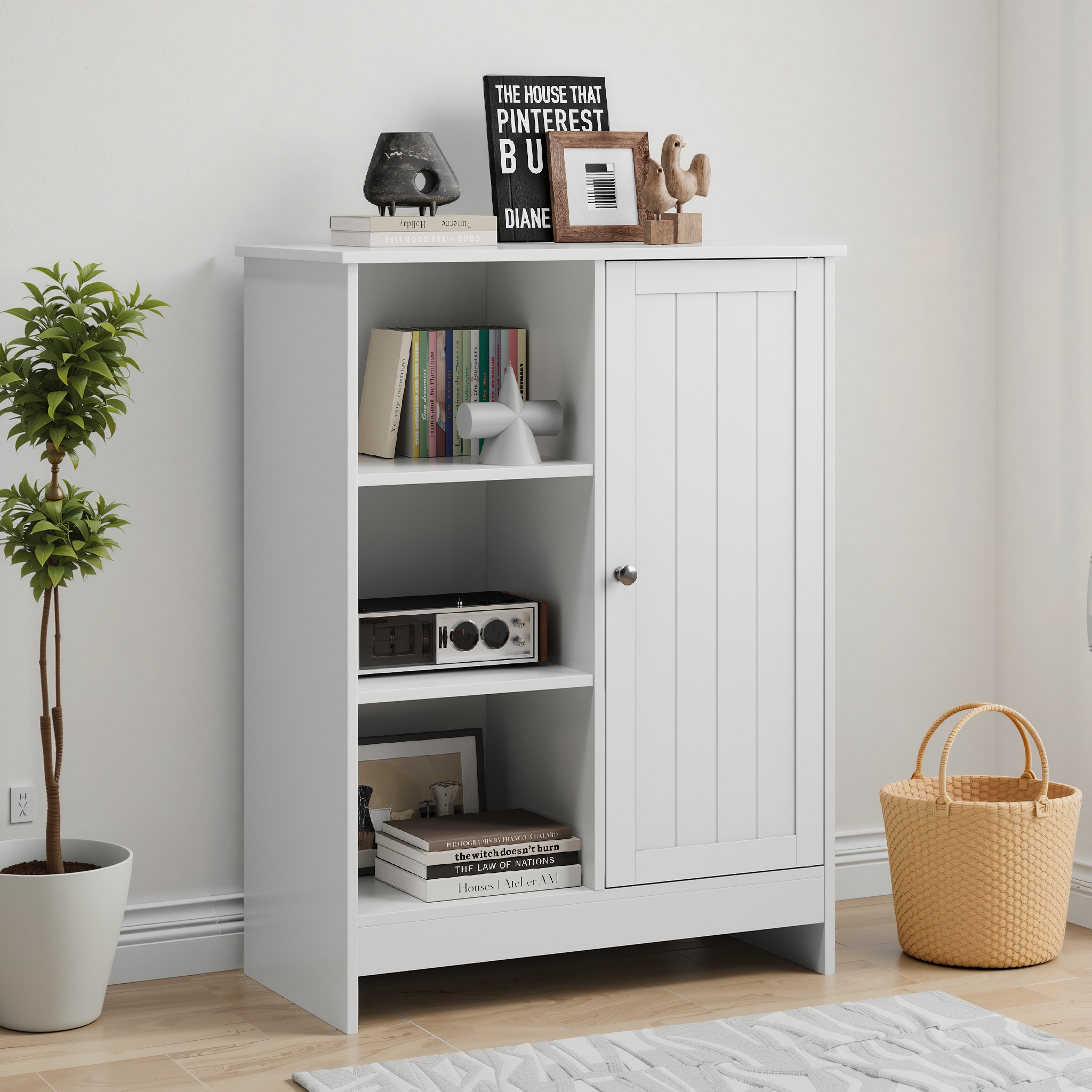 Bathroom Cabinet with Adjustable Shelves