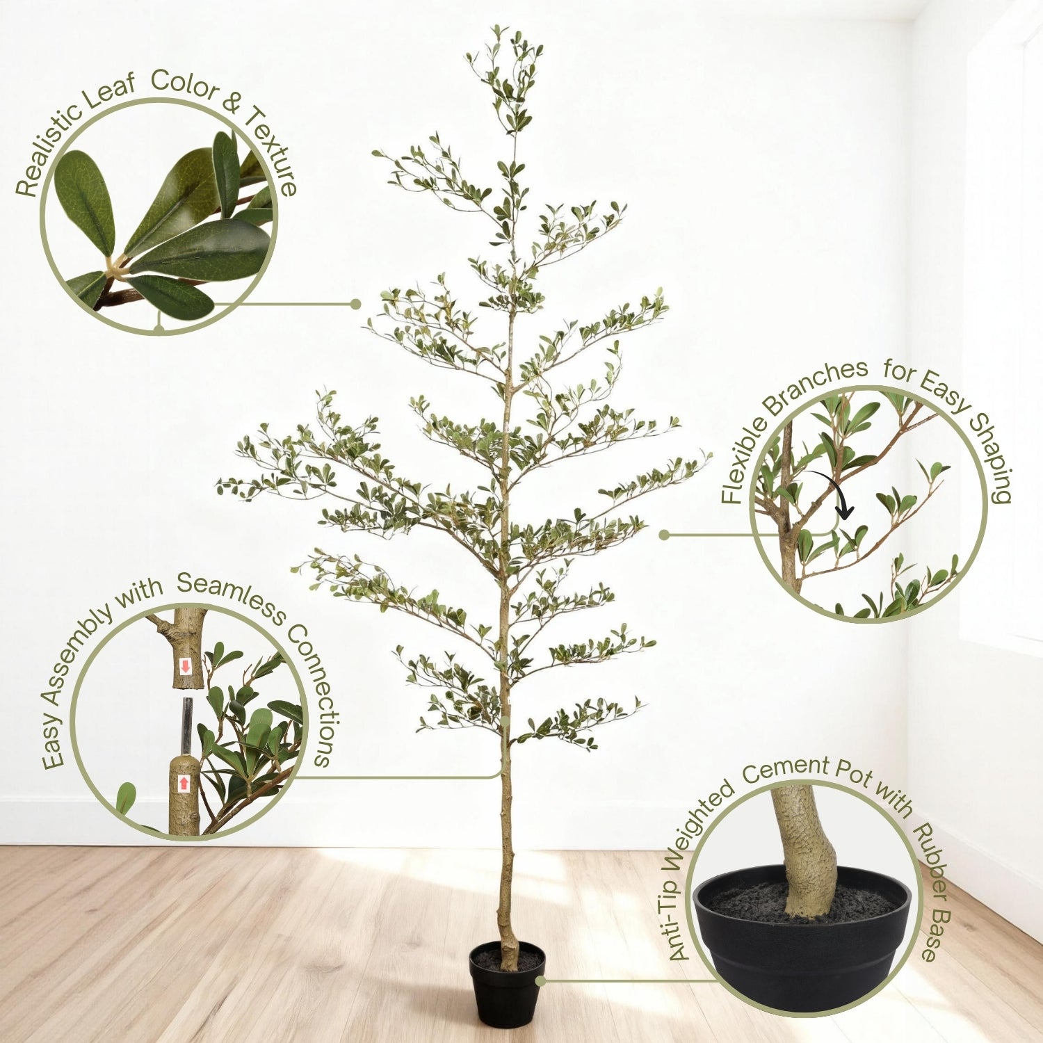 7FT Artificial Tree