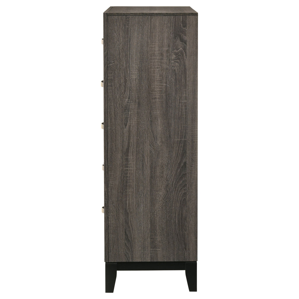 Gregory Grey Oak Dresser