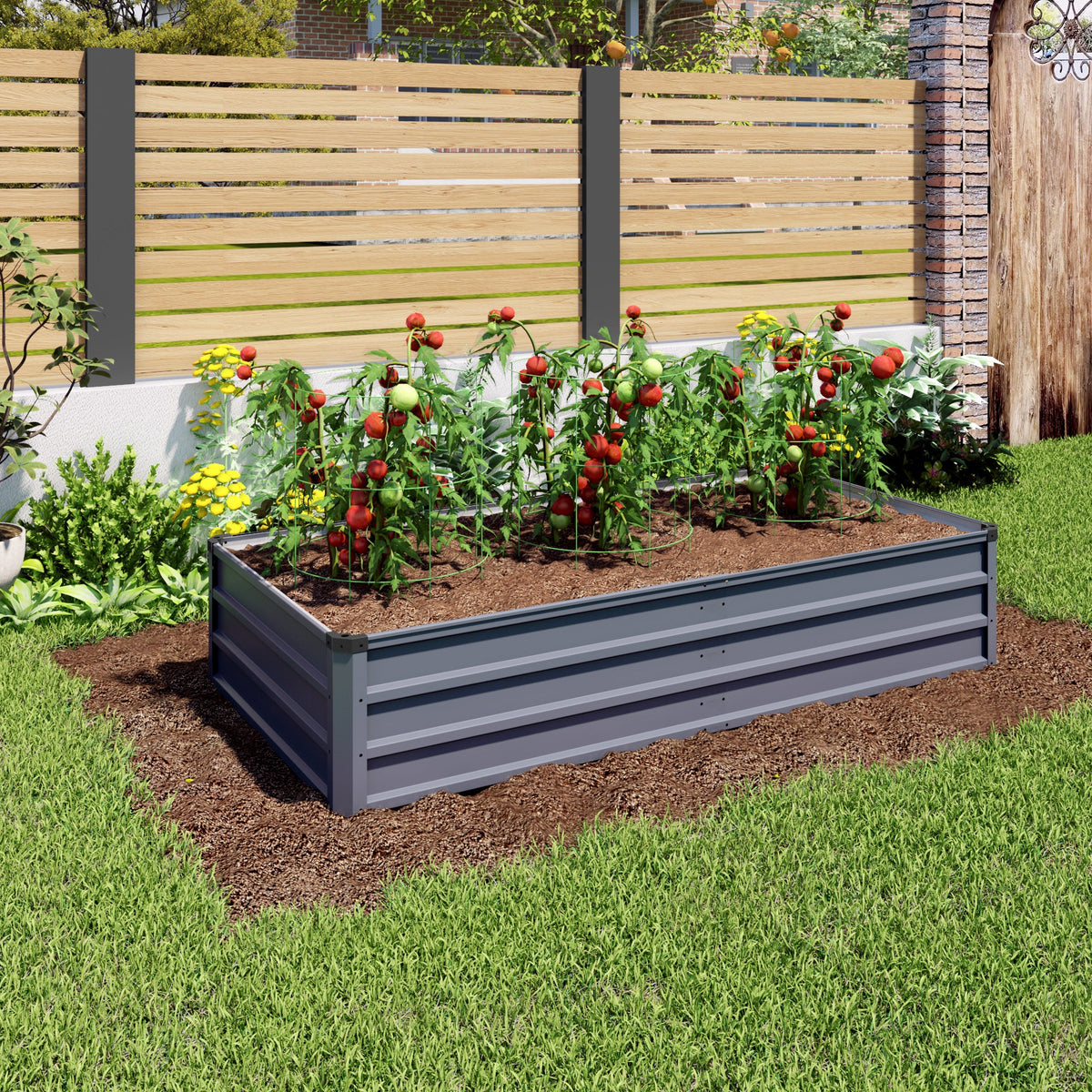 6x3x1ft Large Garden Bed