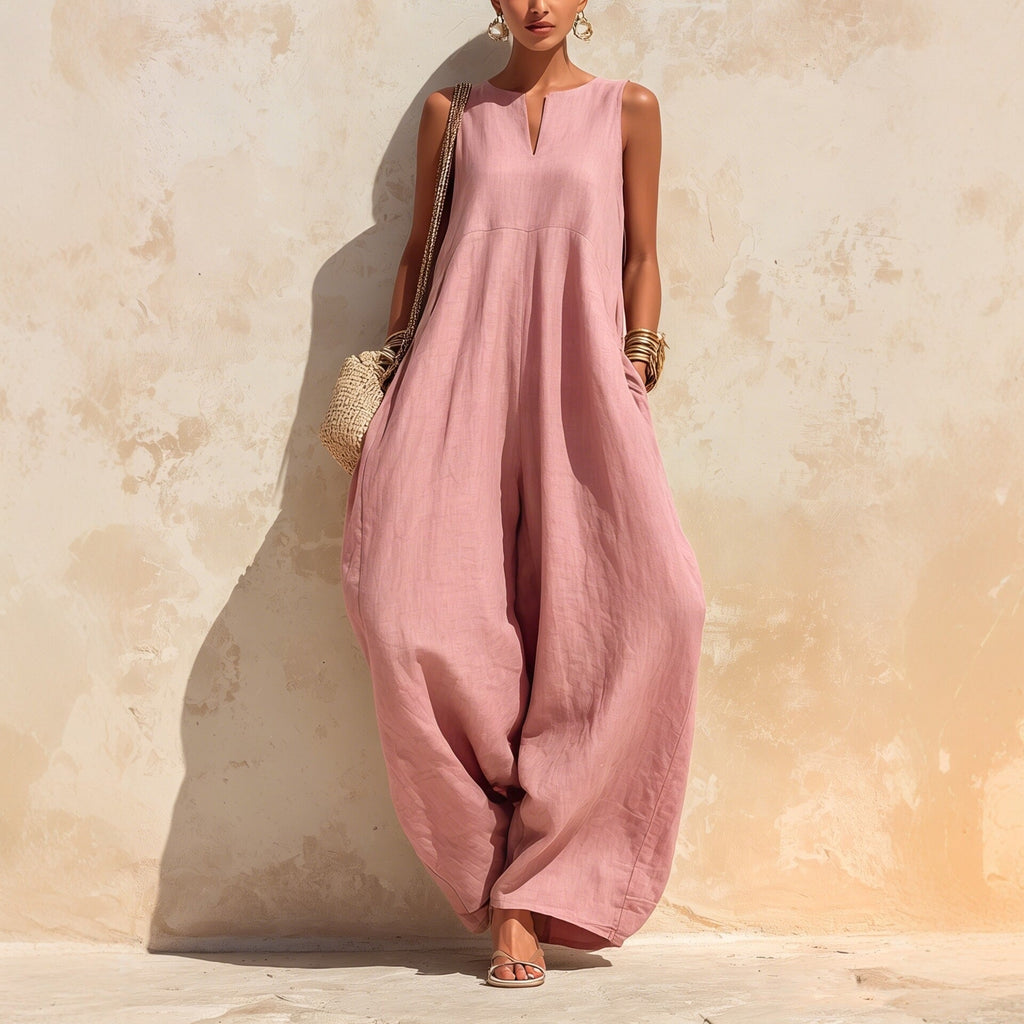 Elegant And Chic Wide-leg Jumpsuit For Women