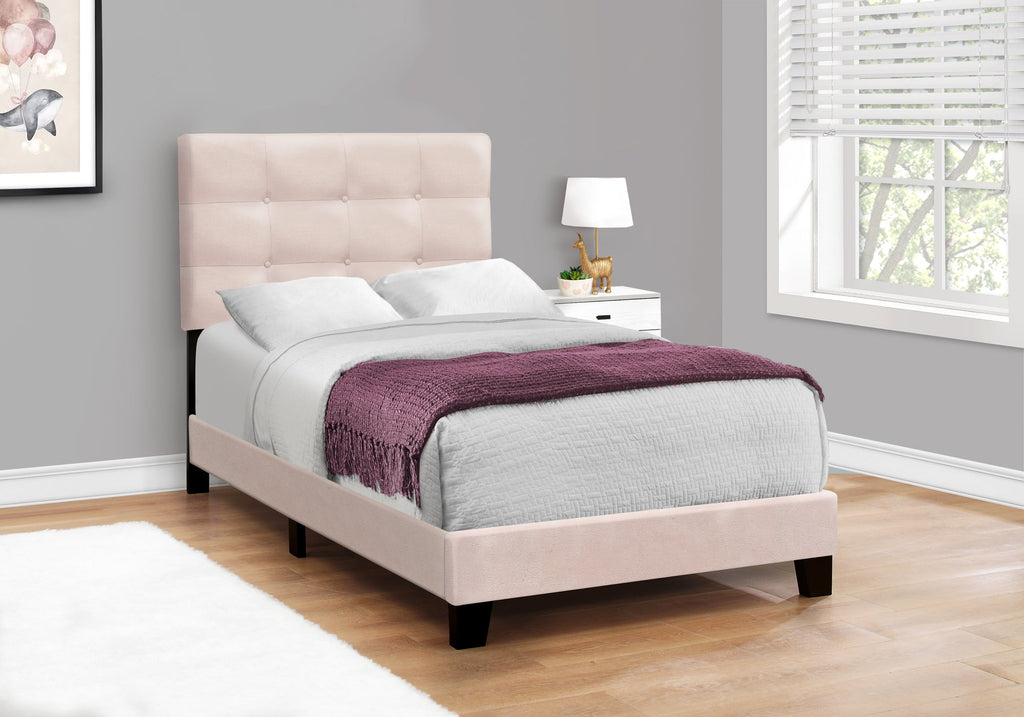 Twin Size Upholstered Bed Frame