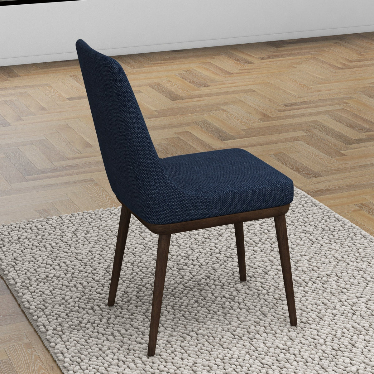 Minimalist Kate Mid-Century Modern Dining Chair (Set of 2)