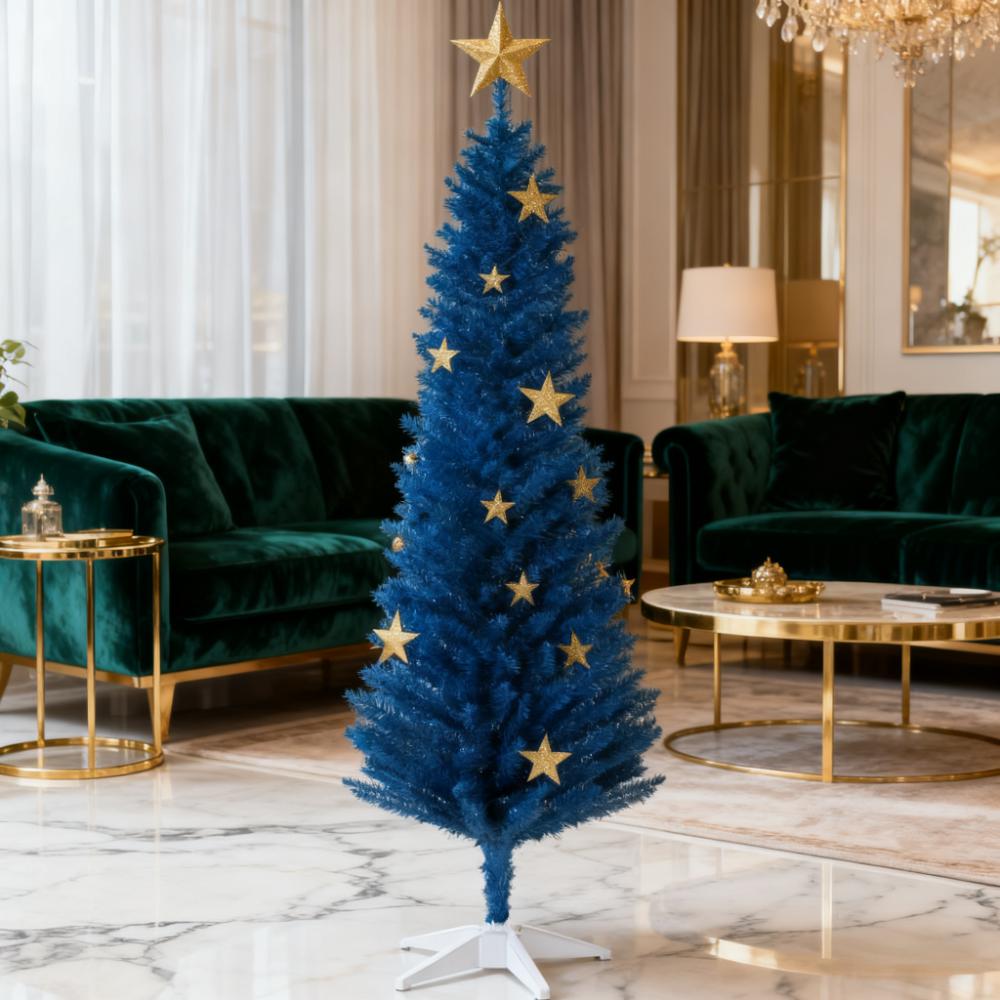 Striking 6ft Slim Pencil Artificial Christmas Tree