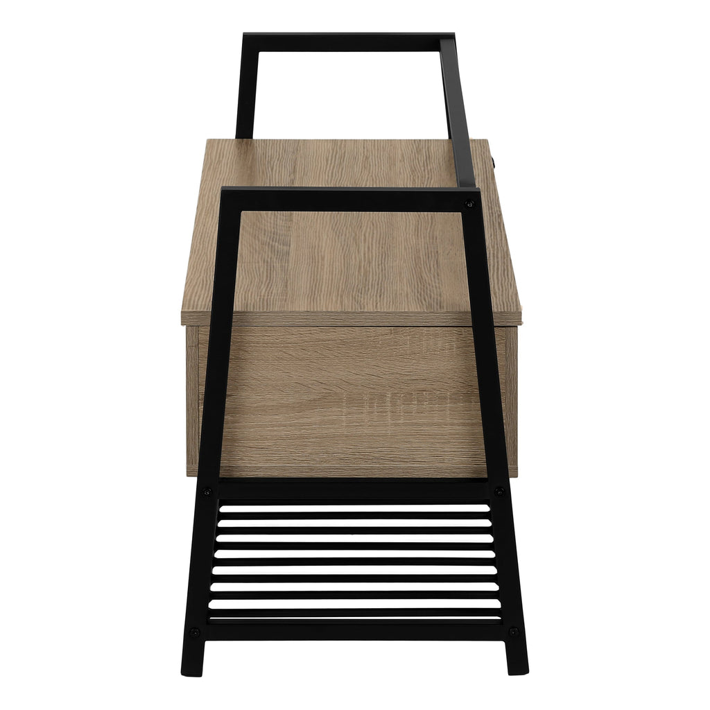 42" Rectangular Entryway Storage Bench