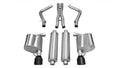 Corsa 11-13 Chrysler 300 R/T 5.7L V8 Black Sport Cat-Back Exhaust 14535BLK