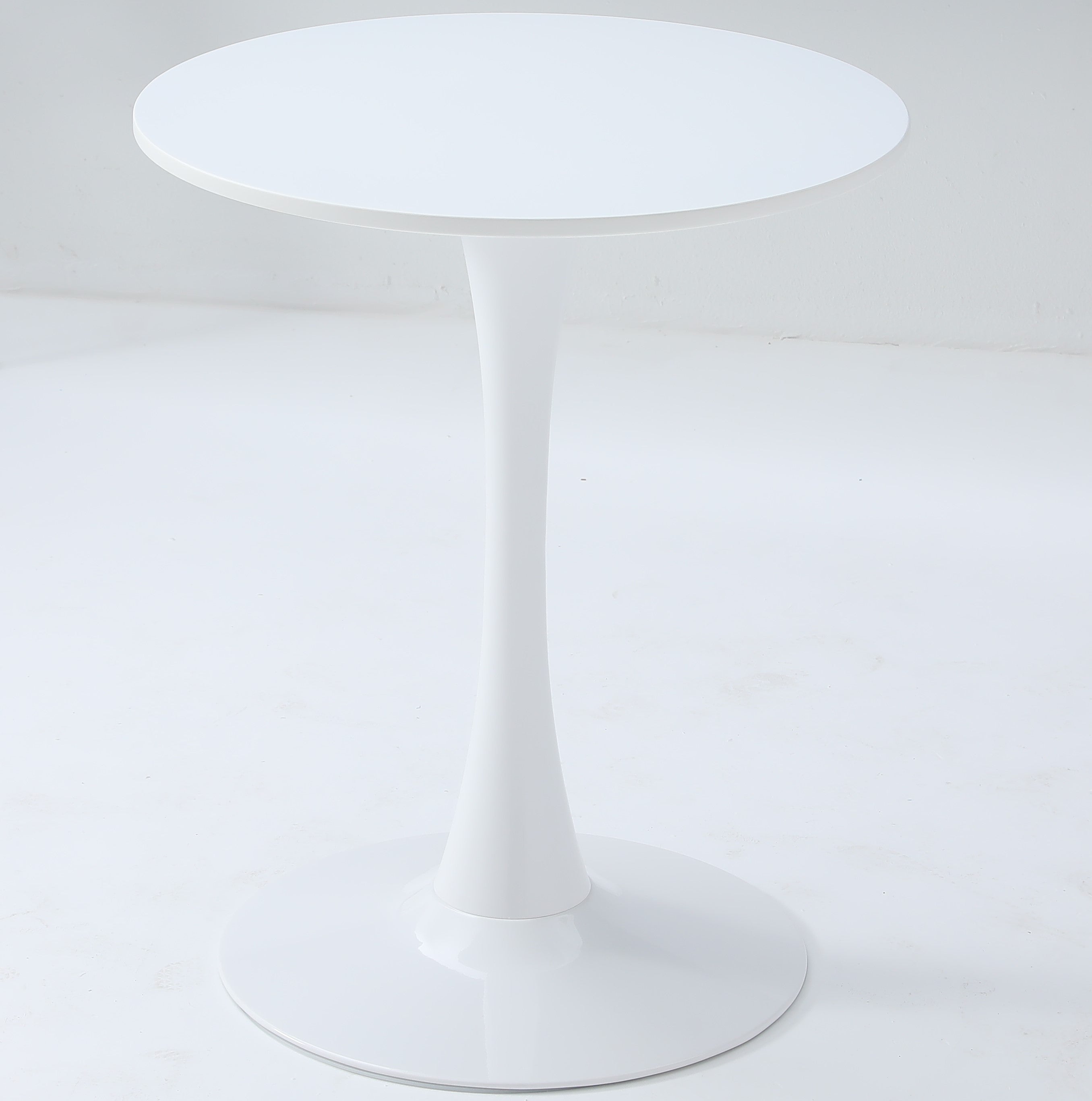 White Round Dining Table