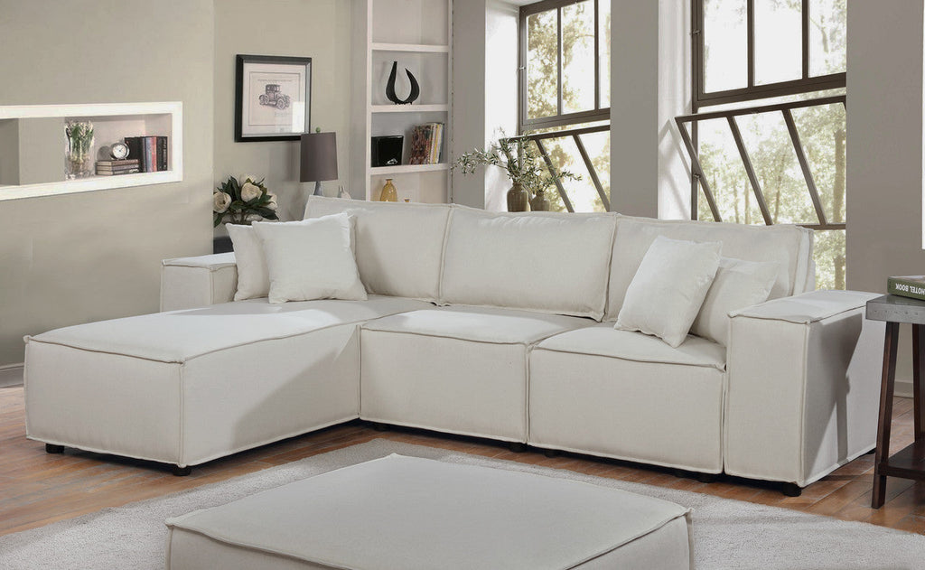 Harvey 104" Sofa with Reversible Chaise