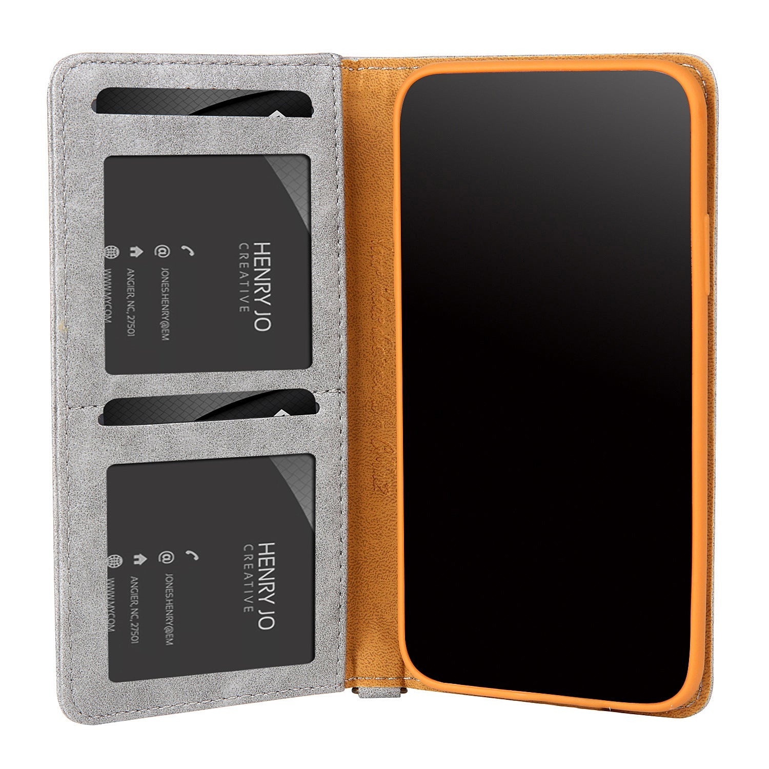 Multi-functional Rotating Card-Slotted Phone Case
