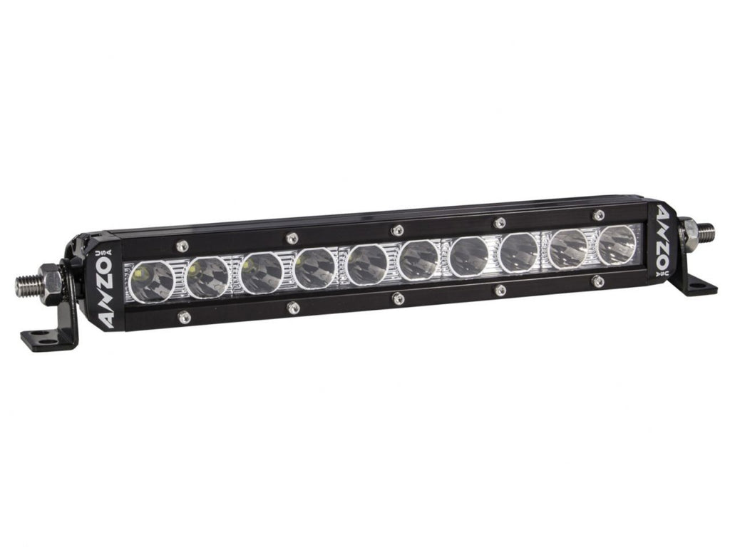 Anzo Rugged Off Road Light 10in 5W High Intensity LED Single Row (Spot)