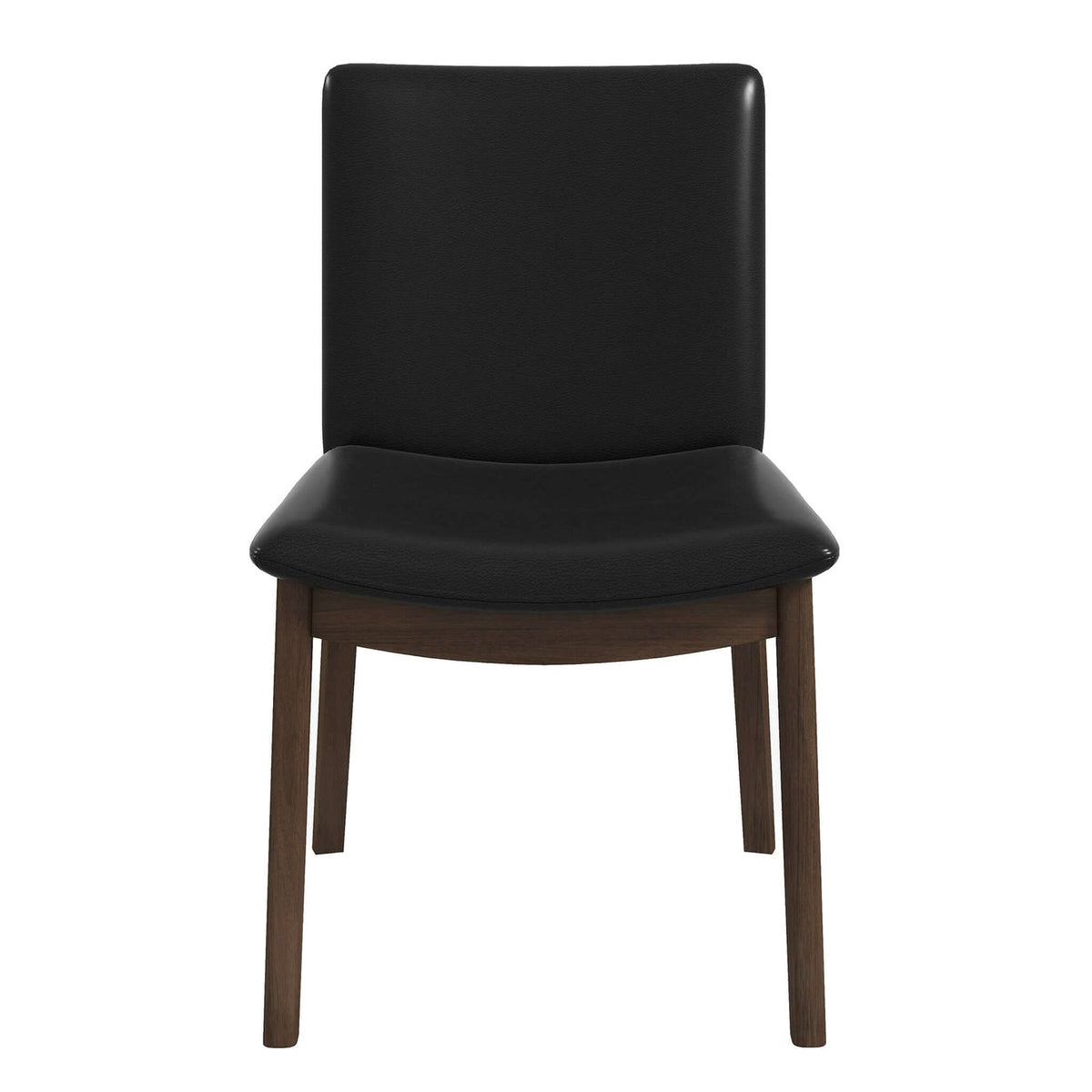 Laura Mid-Century Modern Solid Wood Dining Chair Set of 2