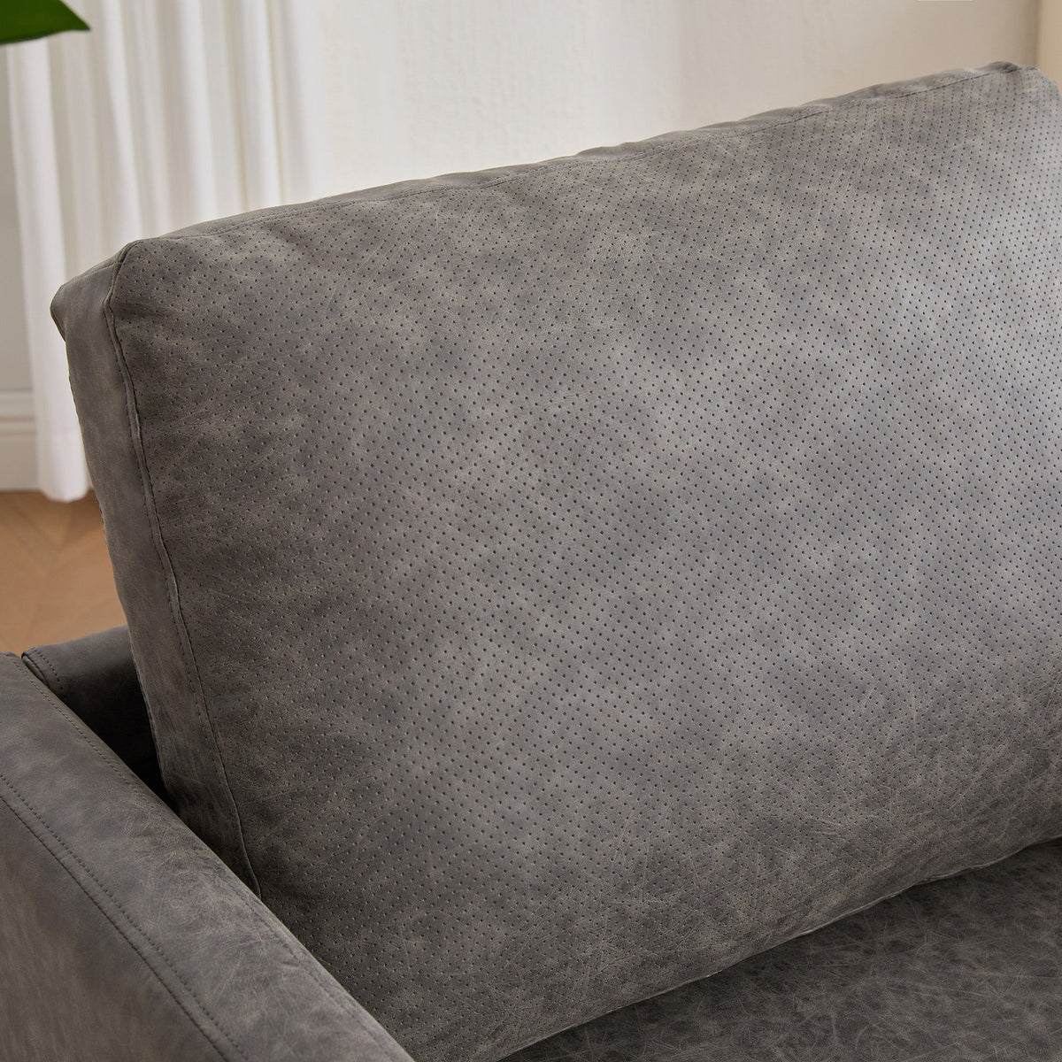 30.7"W Upholstered Square Swivel Accent Chair