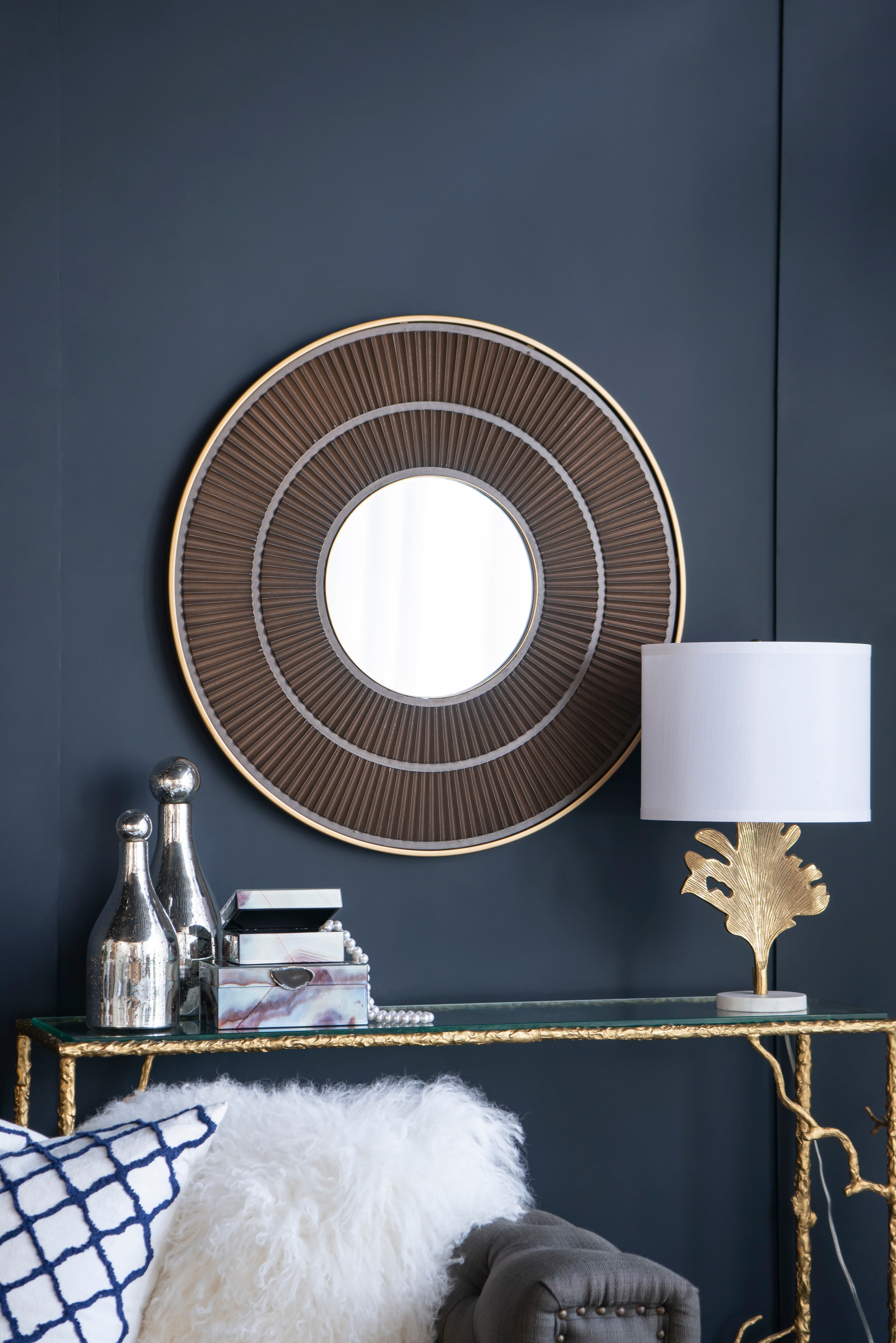 Elegant Table Lamp with Marble Base