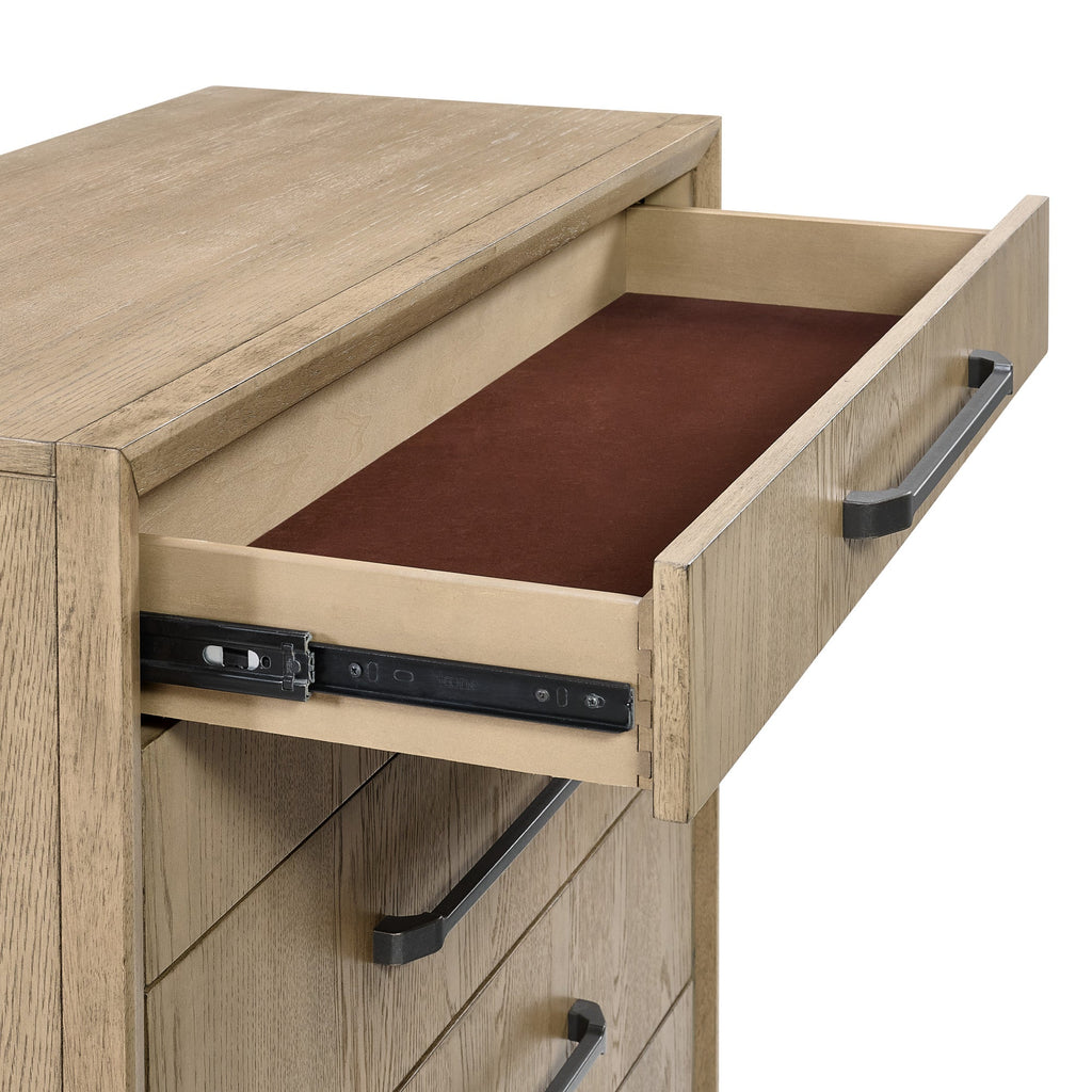 Caramel and Cocoa 6-Drawer Chest