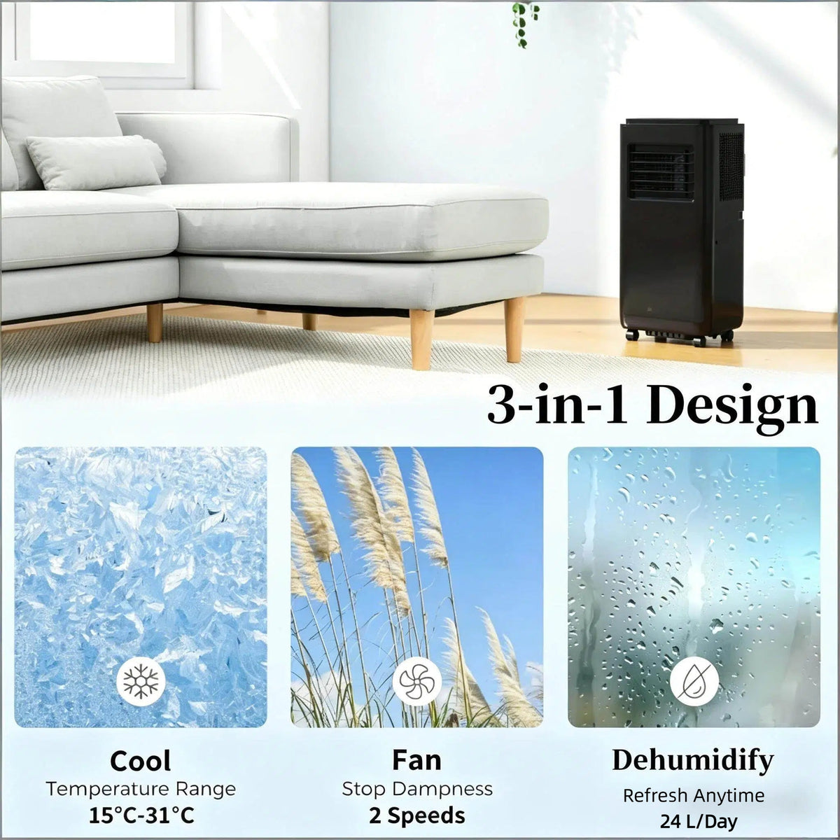 Five-Mode Portable Air Conditioner