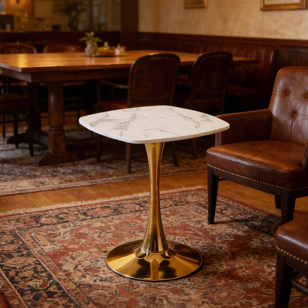 Square Tulip Dining Table for 2-4 Persons