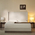 Hosford Upholstered Wingback Bed
