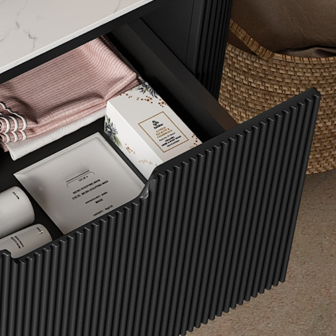 Dina 24'' Wall Mounted Plywood Cabinet with Carrara