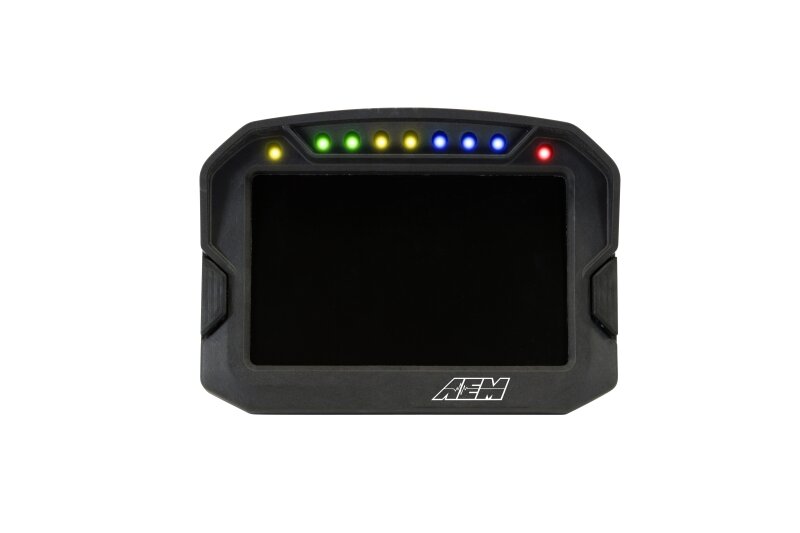 AEM CD-5LG Carbon Logging Digital Dash Display w/ Internal 10Hz GPS & Antenna 30-5603