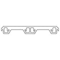 Cometic Gasket Cometic AMC 304-401 V8 .043in Copper Exhaust Manifold Gasket Set - Dogleg Ports C5161