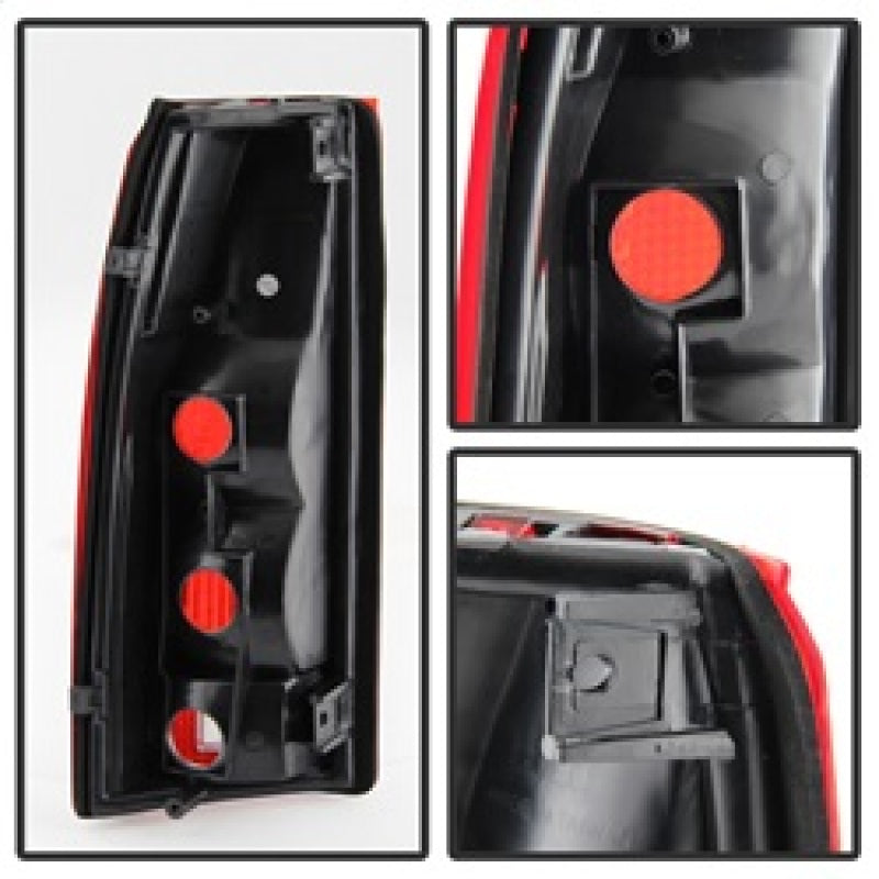 SPYDER Xtune Chevy Blazer Full Size 92-94 / Cadillac Escalade 99-00 Tail Light OEM ALT-JH-CCK88-OE-RC 9028779