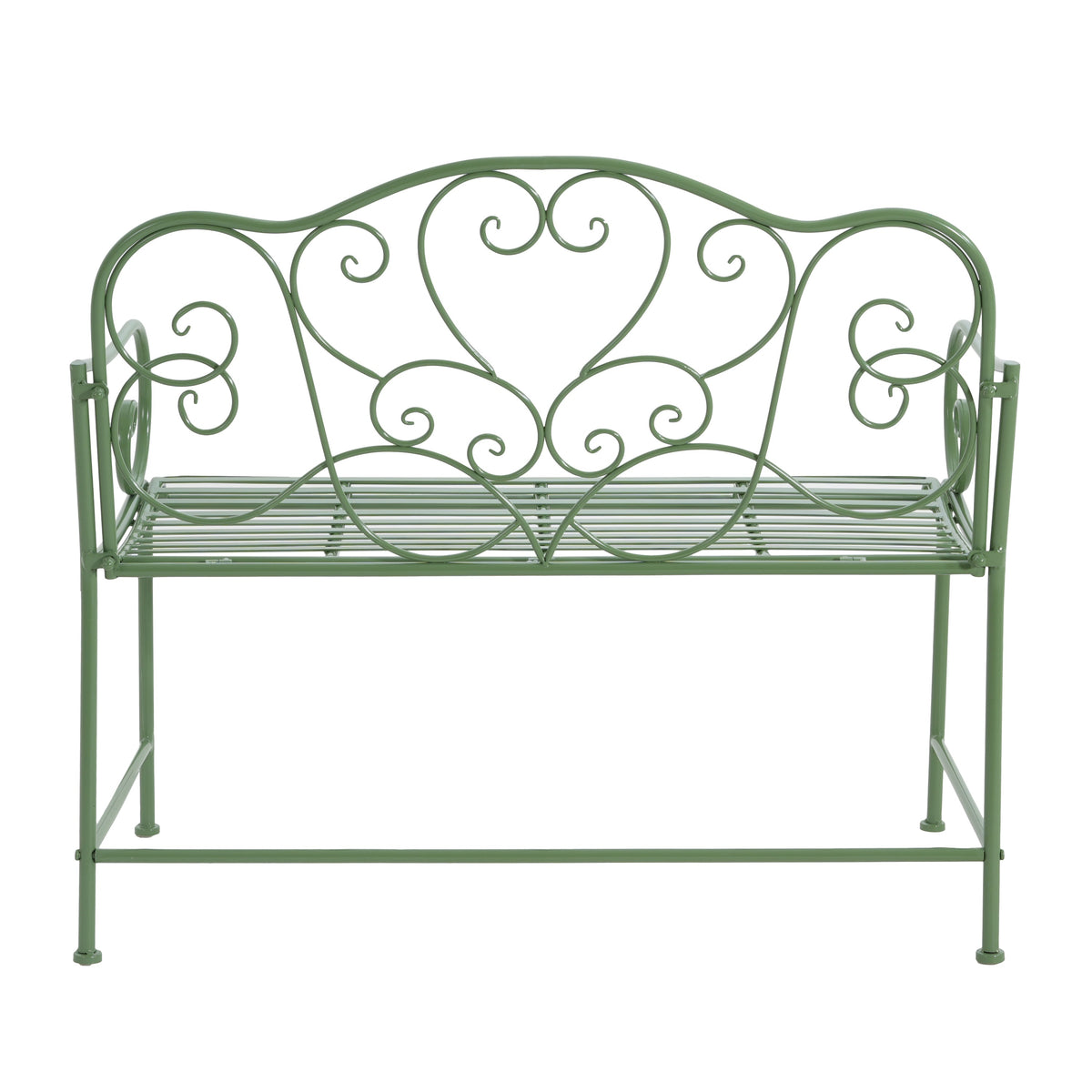 Outdoor Garden Bench - Green