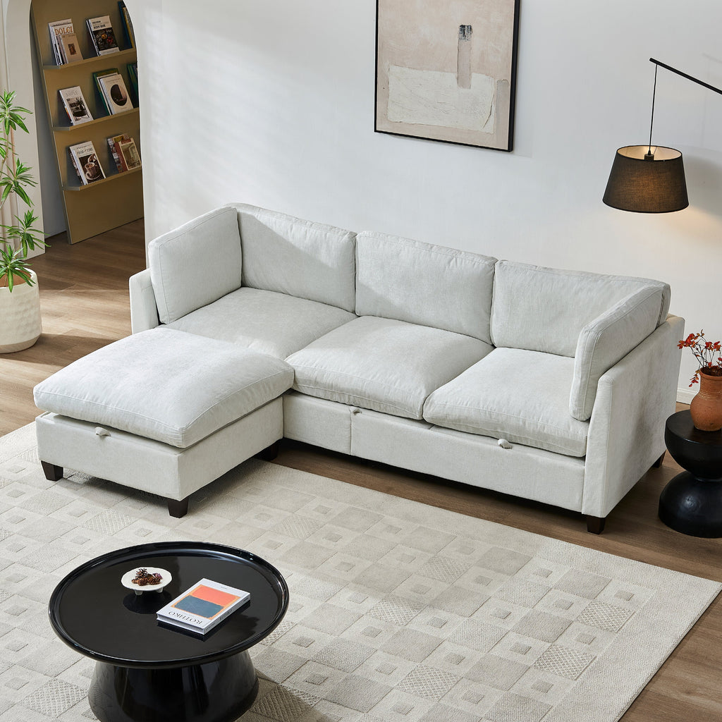 96.5" Sectional Couch for Living Room