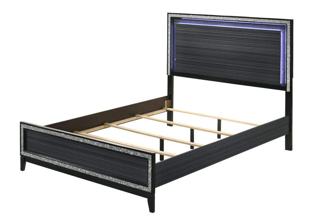 Haiden LED & Weathered Bed