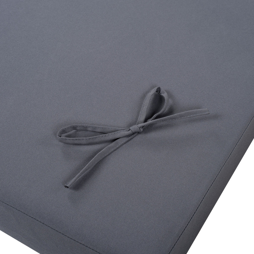2" Thick Chaise Lounge Cushion in Dark