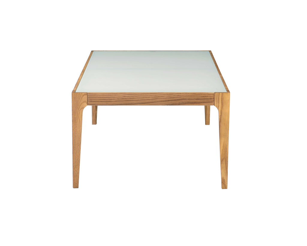 Gwynn Frosted Glass Top Coffee Table