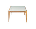 Gwynn Frosted Glass Top Coffee Table