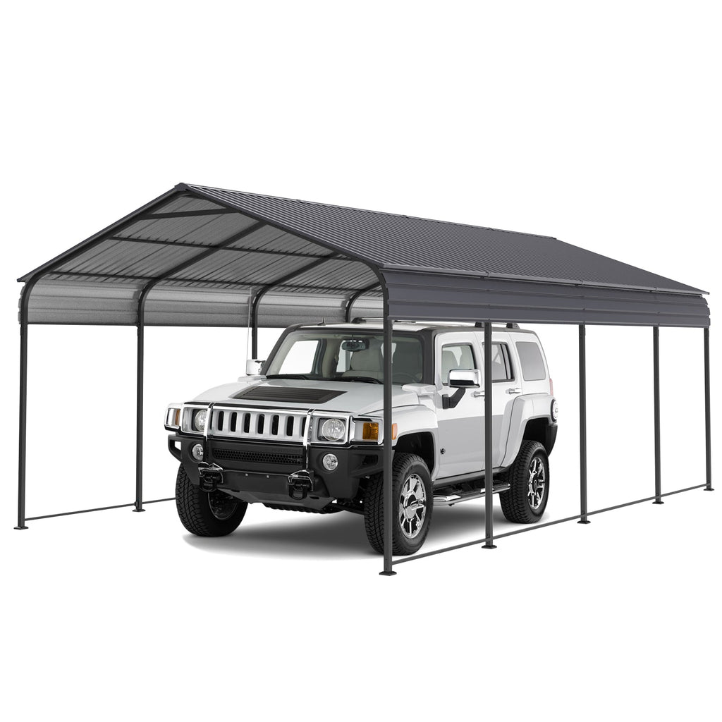 12 x 20 FT Heavy Duty Metal Carport