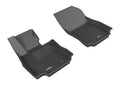 3D MAXpider 2016-2020 Toyota/Scion Yaris/Yaris Ia/Ia Kagu 1st Row Floormat - Black L1MZ04811509