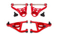 BMR Suspension BMR 67-69 GM F-Body / 68-74 X-Body Non-Adj. Upper & Lower A-Arms (Polyurethane) - Red AAK311R