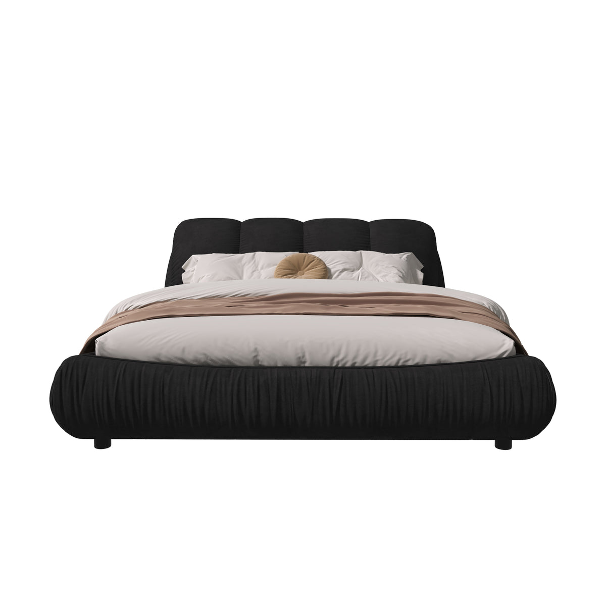 King Size Luxury Upholstered Platform Bed
