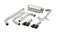 Corsa 98-02 Chevrolet Camaro Convertible Z28 5.7L V8 LS1 Black Tip Sport Cat-Back Exhaust 14143BLK
