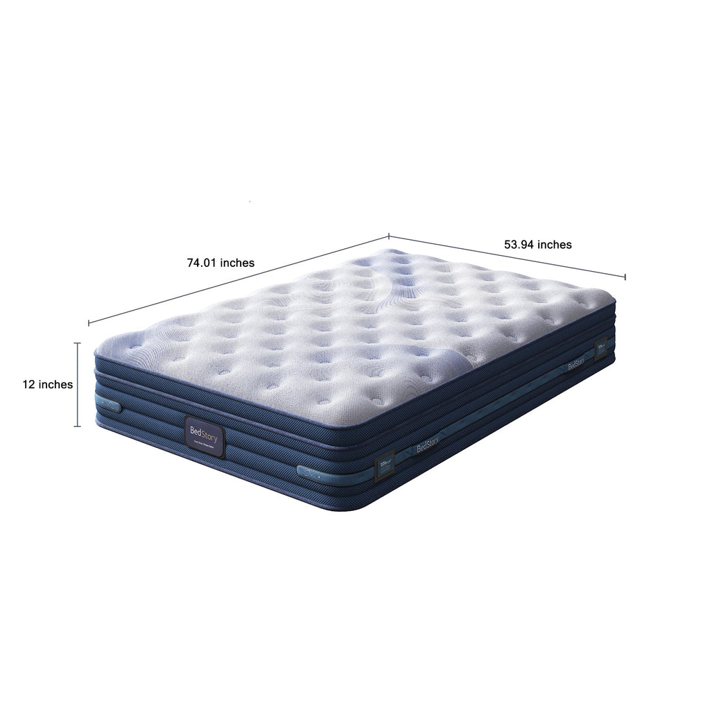 Bedstory Spine Align 12" Full Firm Hybrid Mattress