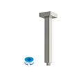 8" Ceiling Mounted Shower Arm with Flange in Brushed Nickel