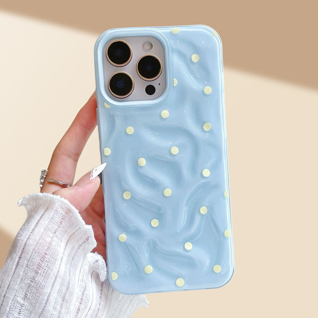 Meteorite-patterned Phone Case Soft Silicone Case Fashionable And Minimalist Style