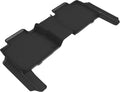 3D MAXpider 20-21 Mercedes GLS-Class (No Executive Rear Seat Package) Kagu 2nd Row Floormats - Black L1MB13021509