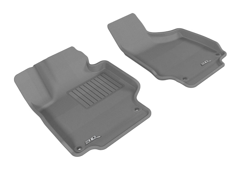 3D MAXpider 2008-2015 Audi TT/TTS Kagu 1st Row Floormat - Gray L1AD02911501