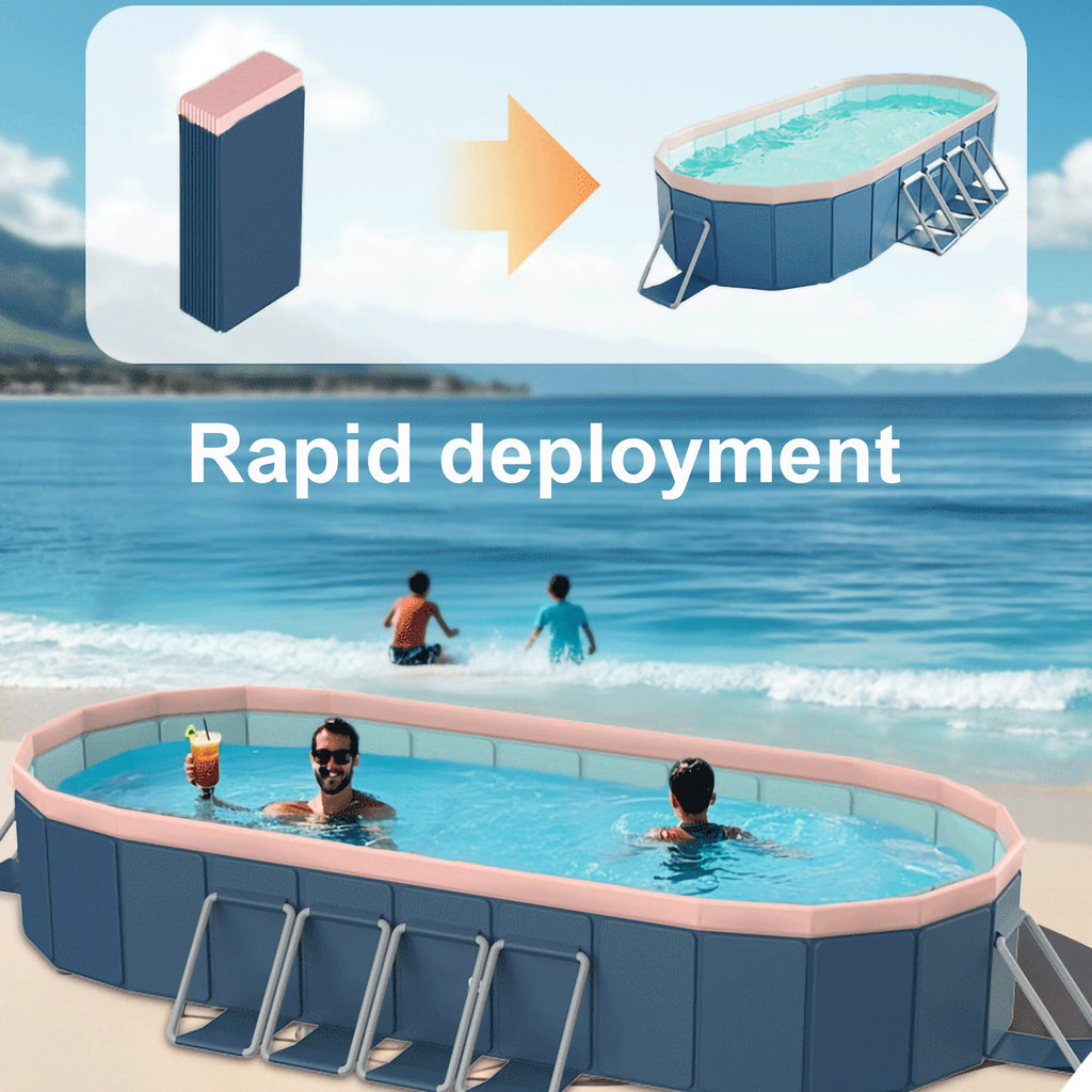 1.8m PVC Folding Pool