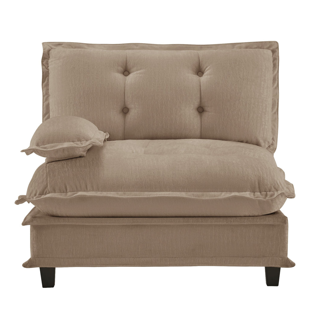 73 LSF Chenille Sofa