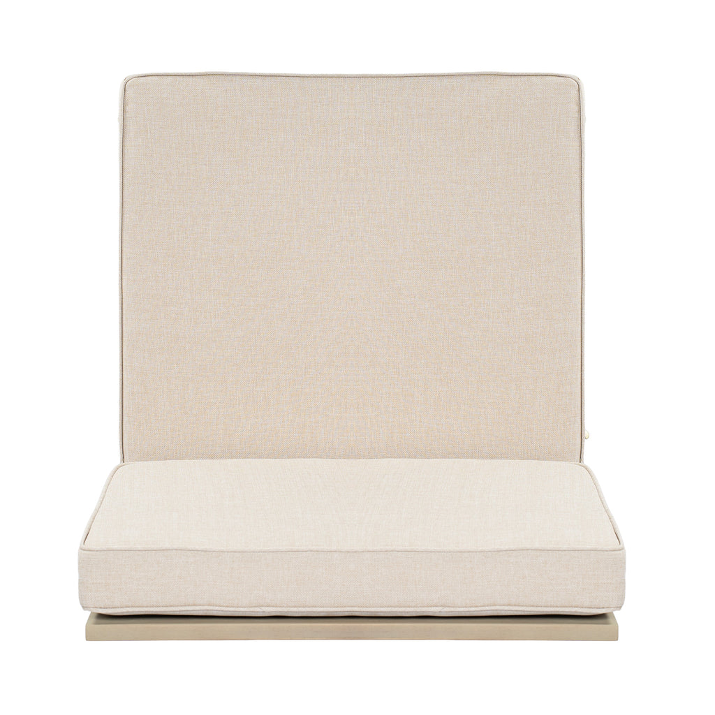 Perla Right Armless Chair - Acacia Wood