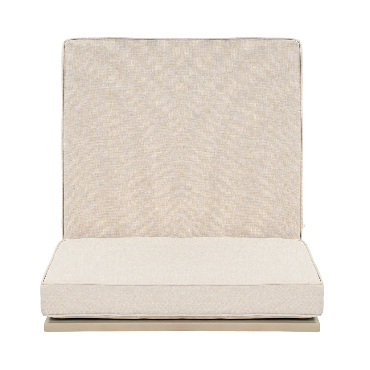 Perla Right Armless Chair - Acacia Wood