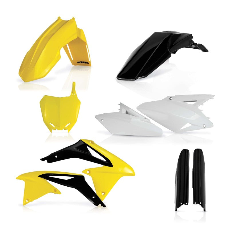 Acerbis 08-17 Suzuki RMZ450 Full Plastic Kit - Original 13 2198043914
