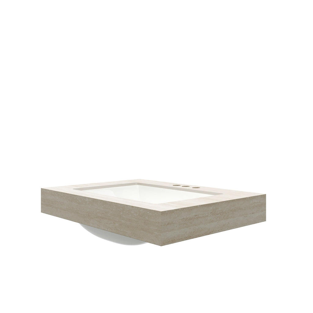 30" Roma Travertine-Pattern Sintered Stone Countertop