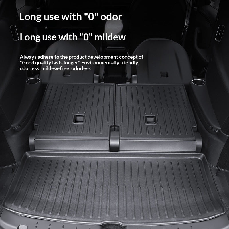 Trunk Mat And Rear Seat Backrest Pad Protective Accessories For YL