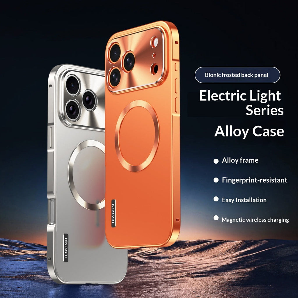 Electroplated Magnetic Metal Case Compatible With The 17 Pro Max