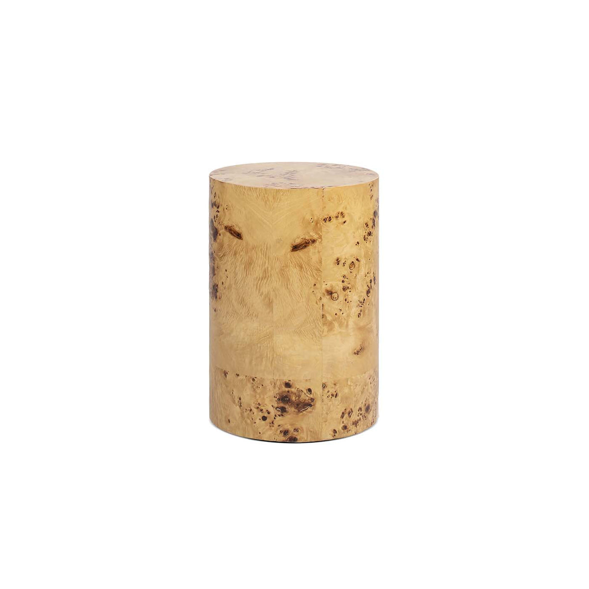 Nebula 22" Accent Pillar Side Table - Warm